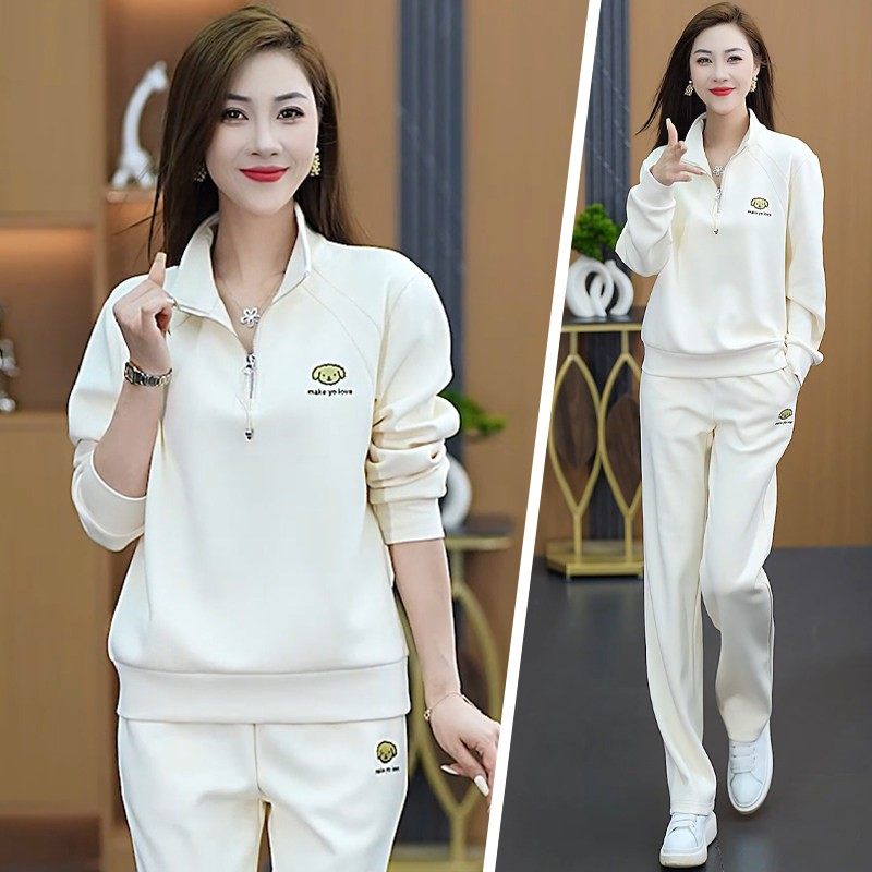 官方迈耐克斯运动套装女2026新款时尚高级感宽松卫衣休闲服两件套,运动服/休闲服装,运动套装,淘宝优惠券,粉丝福利购,淘宝优惠卷