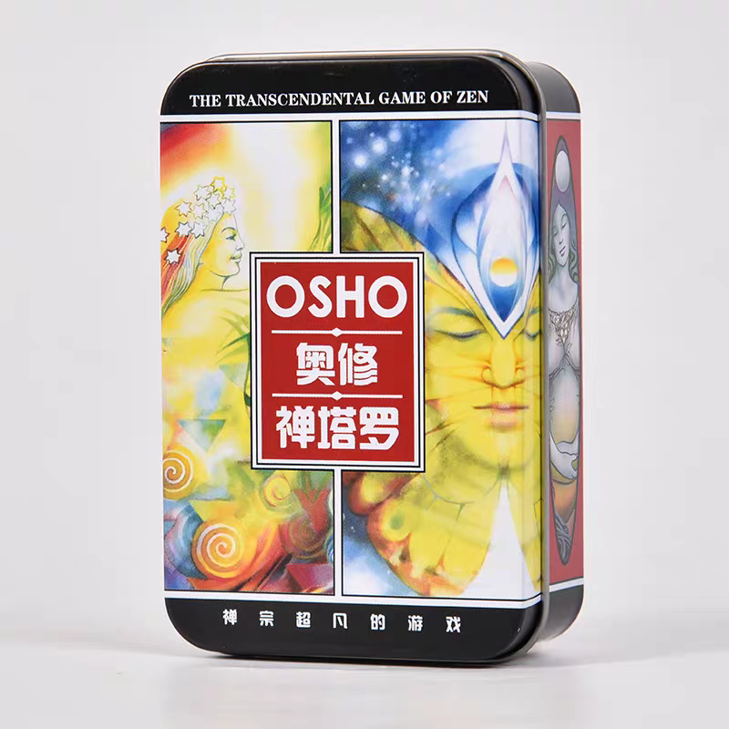 经典正版奥修禅卡 花影 韦特塔罗 猫魅塔罗铁盒便携耐用塔罗正品