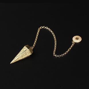 灵摆套装调频Srt高级感金属黄铜非水晶金属铜灵摆  高质感灵摆