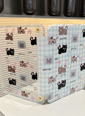 ivilongtail适用ipad11代保护壳磁吸屏幕苹果Air6平板电脑2024pro保护套笔槽