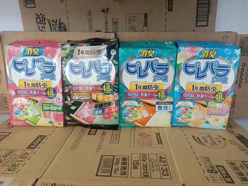 日本安速樟脑丸衣物衣服衣柜防霉防虫防潮除湿除味驱虫片蟑螂防蛀