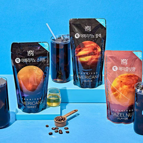 韩国进口友施果汁风味饮料咖啡