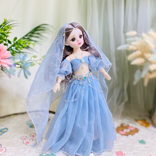 30厘米西域古风可换装娃娃女孩玩具洋娃娃公主人偶玩偶生日礼物芭