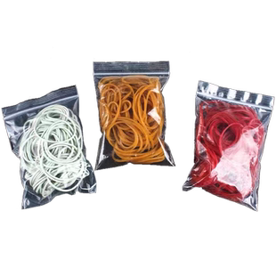 实验室一次性橡皮筋高弹力耐用黄色/白色/红色橡皮圈牛皮筋 组培瓶封口灭菌 皮筋皮套4CM胶圈100个/包