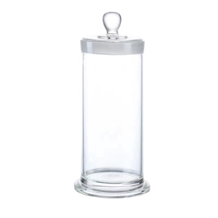 华鸥标本瓶密封玻璃样品瓶磨砂口加厚标准瓶实验室器皿展示瓶大小展缸储物罐密封罐玻璃标本缸福尔马林