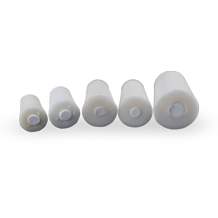 砂芯试管硅胶塞耐高温锥形塞抗氧化腐蚀堵孔塞闷头堵口封口地漏塞子12-17 15-19 17-22 20-27 27-32mm