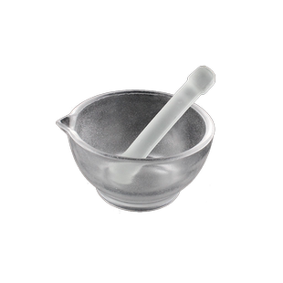 荣码 玻璃研钵研药碗捣药研磨器研磨钵实验室磨药器捣药器磨药粉神器捣药罐研磨器 60mm75mm120mm150mm180mm