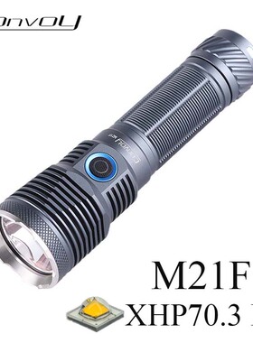 Convoy毛裤手电筒M21F XHP70.3Hi 21700直充户外携带夜钓探路徒步