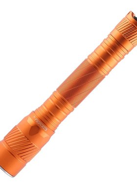 Convoy手电筒橙色T4 迷你杆子 AA 2*14500 519A 12组公园爬山探路