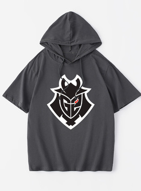 CSGO电竞服G2战队队服吃鸡major衣服kensT恤短袖黑色衣服女男连