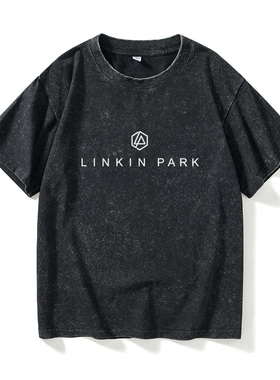 查斯特 贝宁顿linkin park林肯公园歌迷金属摇滚乐队周边T恤短袖O