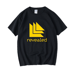 Hardwell Revealed Recordings电音厂牌DJT恤短袖圆领夏季男女情