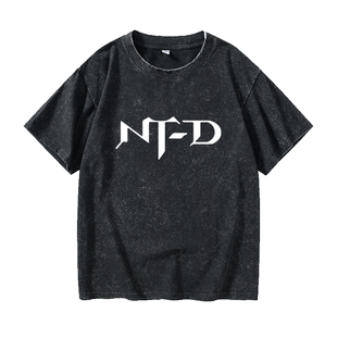 机动战士 高达 独角兽 UNICORN GUNDAM 铁血T恤短袖慵懒风衣服女