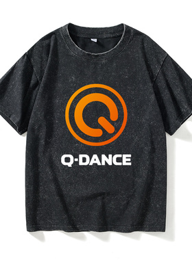 猎头者hardstyle Q Dance Qlimax 电音DJT恤短袖新品衣服女男圆领