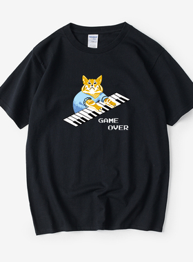 英剧IT狂人 IT Crown Roy 程序员GEEK game overT恤短袖圆领夏季