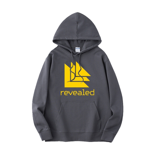 Hardwell Revealed Recordings电音厂牌DJ卫衣连帽大码衣服套头男