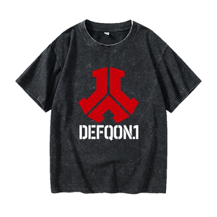 猎头者hardstyle Q Dance Qlimax 电音DJT恤短袖中国风衣服女男圆