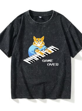 英剧IT狂人 IT Crown Roy 程序员GEEK game overT恤短袖新款衣服