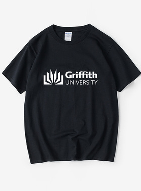 格里菲斯大学Griffith University纪念品周边校服T恤短袖学生衣服