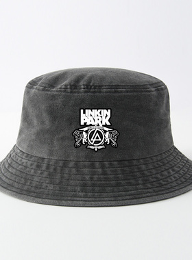 摇滚乐队林肯公园Linkin Park帽子渔夫帽男女小清新帽遮阳帽盆帽