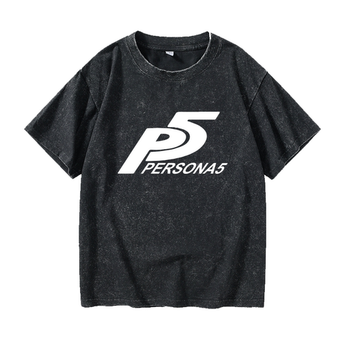 女神异闻录5 PS4游戏动漫二次元T恤短袖小清新衣服女男圆领大码宽