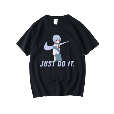 eva新世纪的福音战士联名绫波丽明日香周边二次元日系动漫T恤短袖