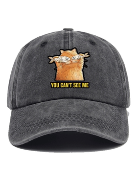 猫咪棒球帽男女鸭舌帽遮阳帽帽子