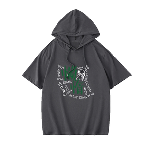 Sin 七大罪周边七宗罪动漫二次元T恤短袖时尚衣服女男连帽背心宽