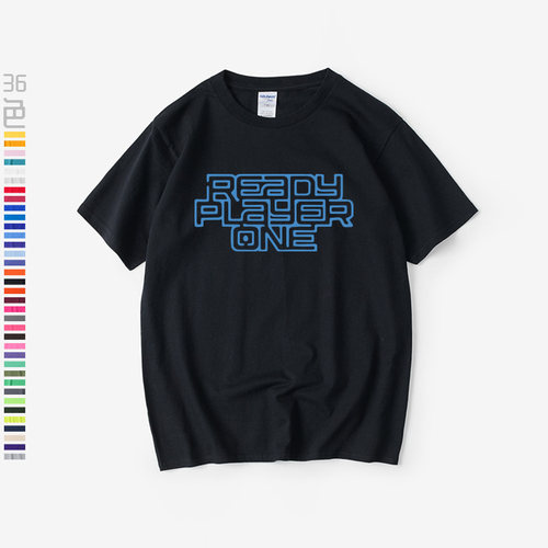头号玩家Ready Player One 玩家一号科幻电影二次元T恤短袖嘻哈学