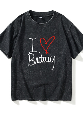 小甜甜布兰妮BriTneySpears T shirT BriTney SpearsT恤短袖小清
