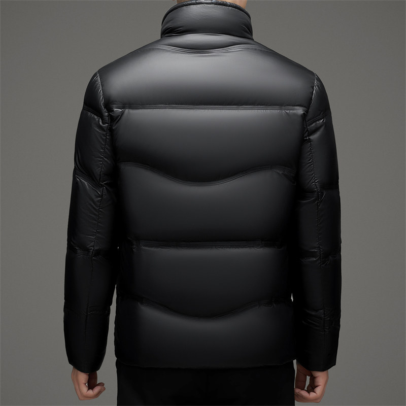 冬季男士黑金羽绒外套加厚保暖白鸭绒外套XZ804/M6706P240,男装羽绒服,星座804（原QT730）