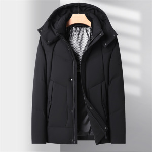 冬季新标高充绒帽可脱卸纯色简约羽绒服面包服XZ804/M6919P295图片