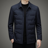 冬季轻薄羽绒服男士商务休闲秋冬新款加厚保暖修身夹克G2210P115，男装羽绒服，星座804（原QT730）