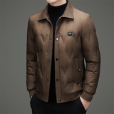 冬季男士休闲轻薄羽绒服加厚保暖压胶夹克XZ804/99852P185，男装羽绒服，星座804（原QT730）