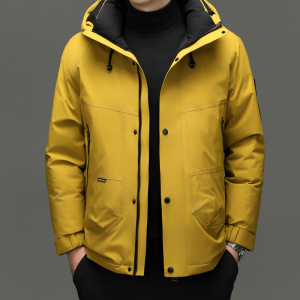 冬季中性风情侣冬季户外羽绒服纯色羽绒外套XZ804/88006P235，男装羽绒服，星座804（原QT730）