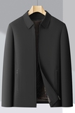 冬季高品中老年纯色商务羽绒服貂绒内胆可拆M5199P235挂拍，男装羽绒服，星座804（原QT730）