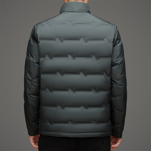 秋冬男士商务休闲轻薄羽绒服加厚保暖修身夹克XZ804/M9706P125图片