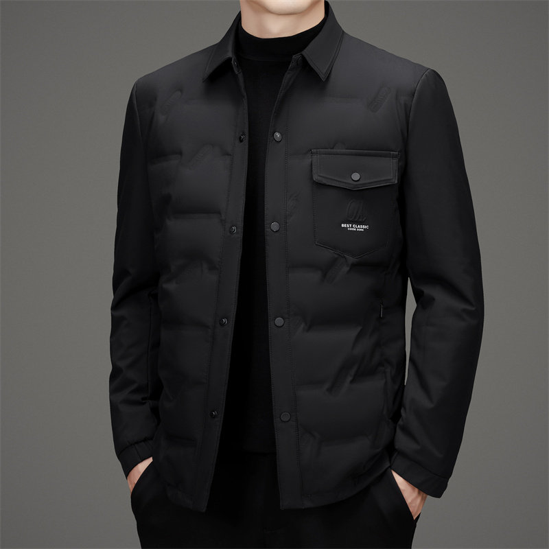 轻薄羽绒服男士商务休闲秋冬新款加厚保暖修身夹克M9708P155,男装羽绒服,星座804（原QT730）