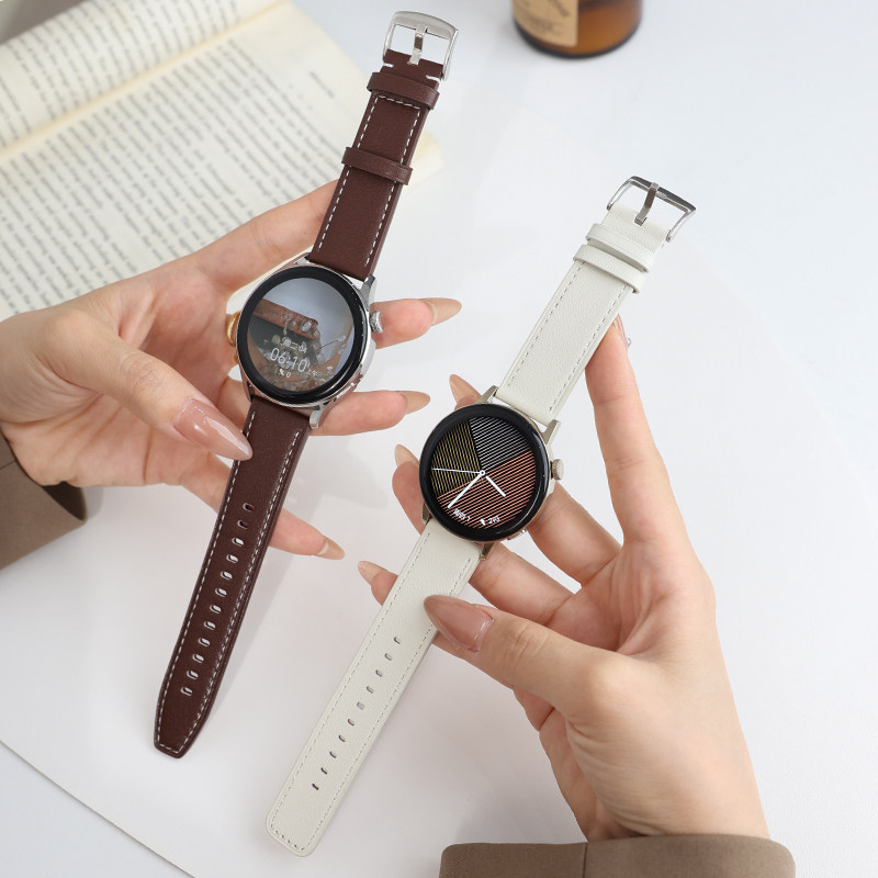 适用华为gt3表带真皮gt2 pro手表表带watch3/pro智能watc4高级watchgt1女款42mm专用new新款20配件荣耀magic2怎么样,好用不?