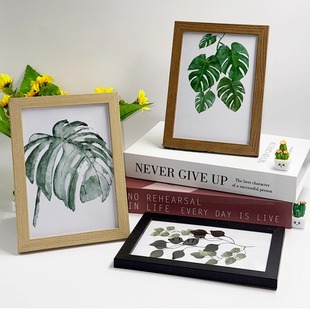 相框简约diy木质画框摆台照片墙5寸6寸7寸8寸10寸A4相框创意摆件