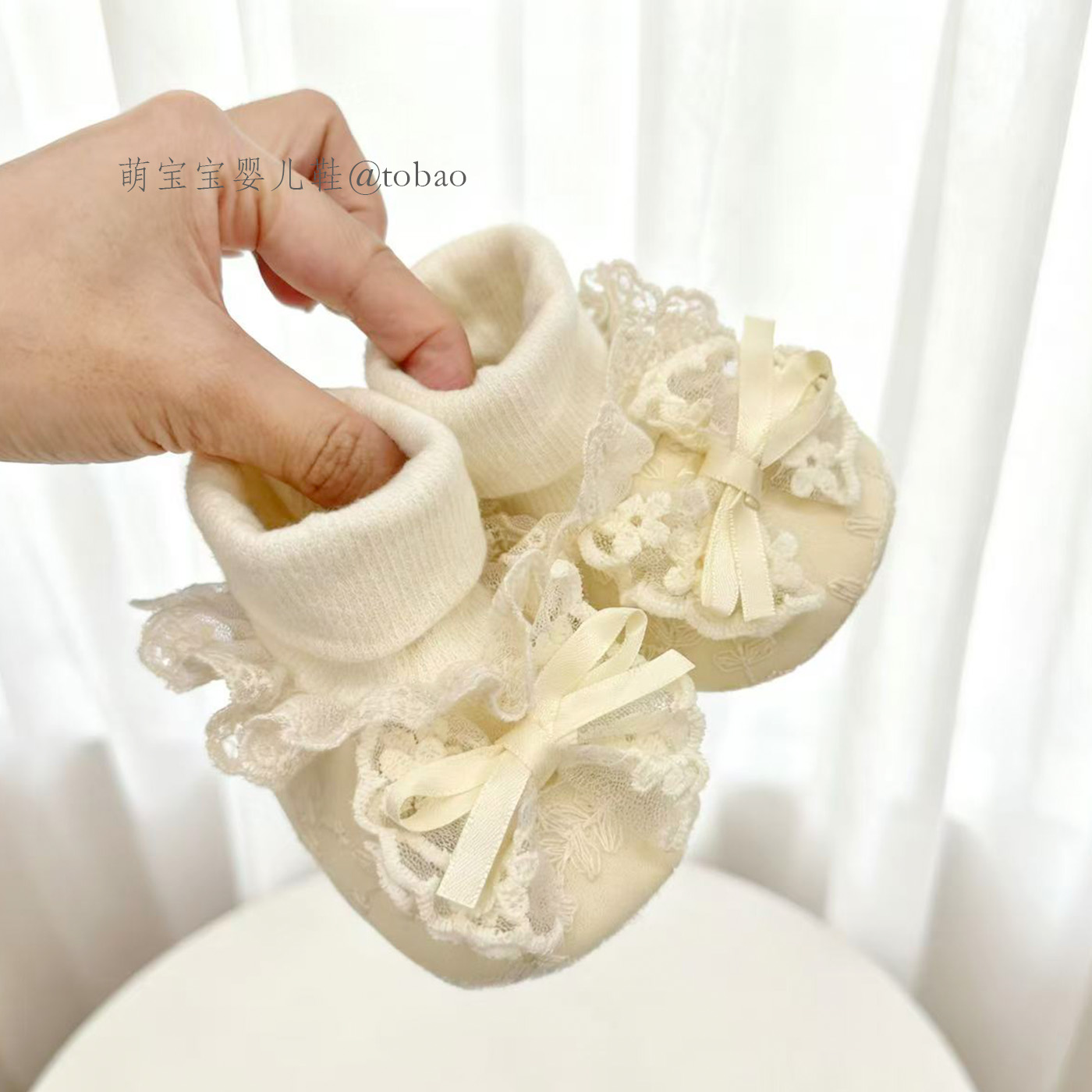 秋冬新生儿鞋女宝宝保暖公主棉鞋