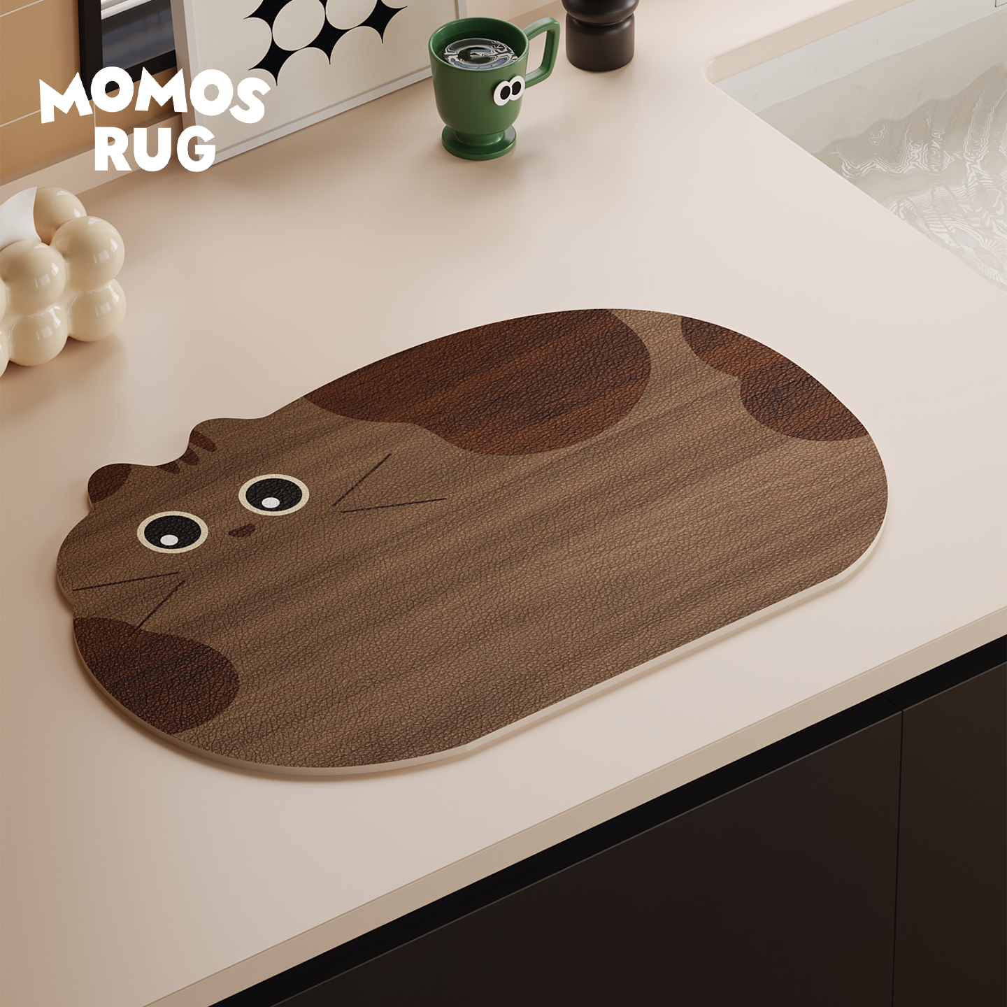 momosrug皮革餐垫防水防油可擦洗