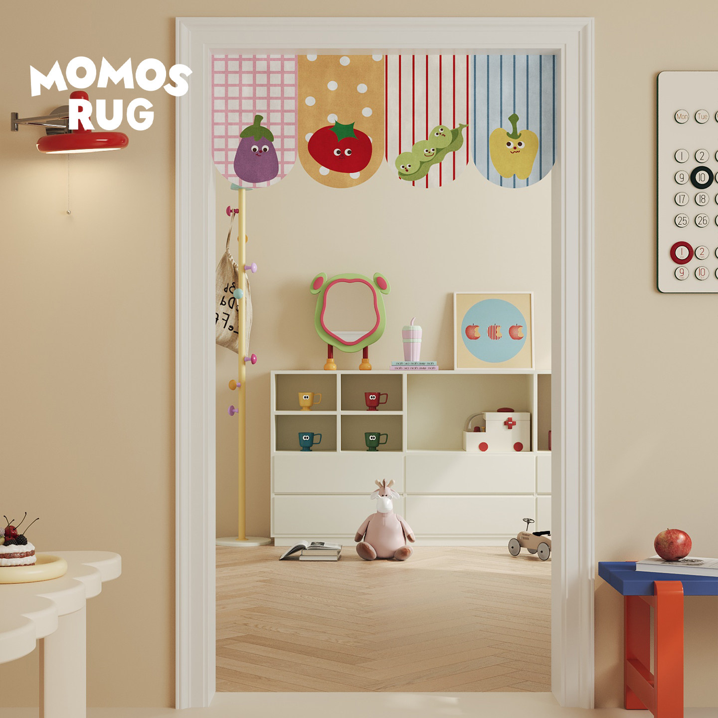 蔬菜聚会小门帘吊旗卧室客厅装饰简约短帘遮挡帘隔断门横挂布半帘,居家布艺,门帘,淘宝优惠券,粉丝福利购,淘宝优惠卷