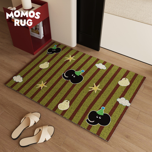 派斯通大象丝圈入户门地垫家用耐磨防滑进门门口脚垫可定制氛围感