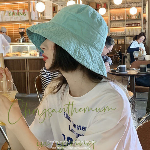 夏季新款薄款大檐可折叠遮阳女
