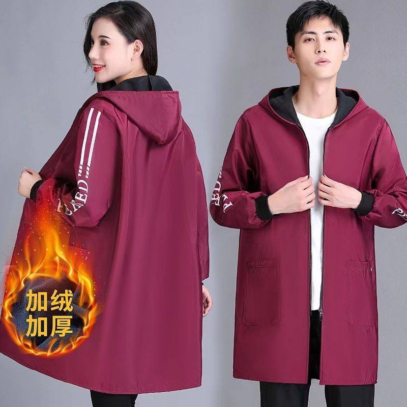 冬季加绒防水罩衣外穿工作服耐穿防尘男士女士长袖防油厨房罩衣,家庭/个人清洁工具,围裙套装,淘宝优惠券,粉丝福利购,淘宝优惠卷