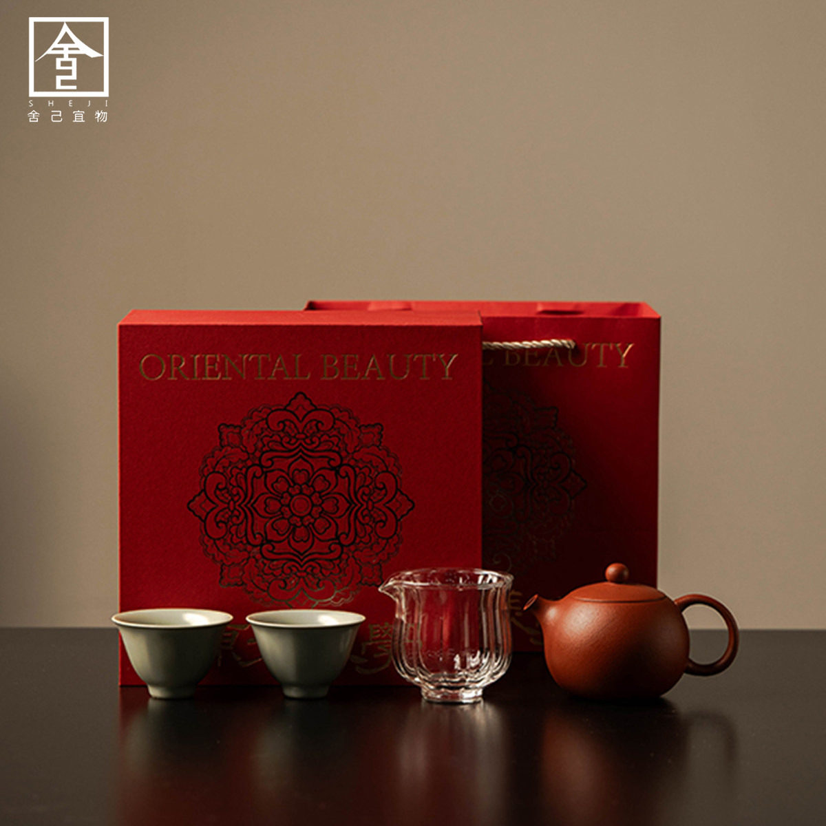 新中式国风朱泥紫砂壶功夫茶具套装家用新款禅意茶壶茶杯茶器套装,餐饮具,茶壶,淘宝优惠券,粉丝福利购,淘宝优惠卷