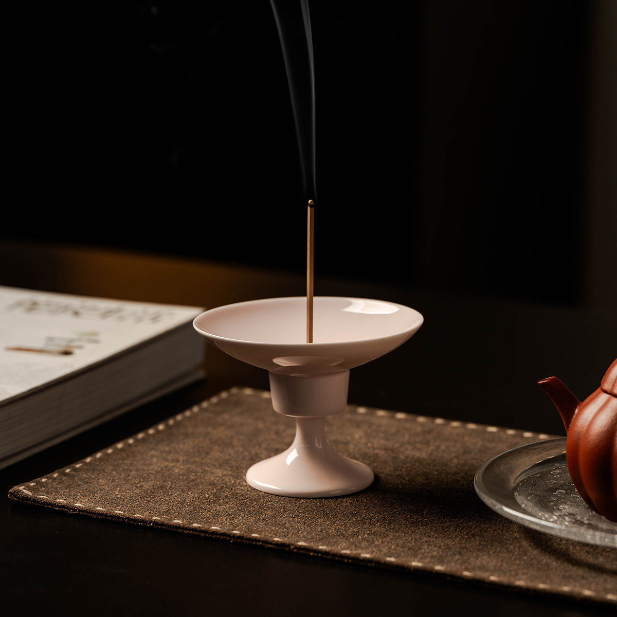 高足香插香炉中式陶瓷线香底座家用室内线香插禅熏香炉沉香檀香炉,餐饮具,茶道/香炉,淘宝优惠券,粉丝福利购,淘宝优惠卷