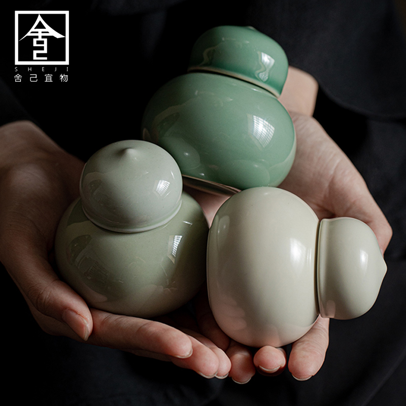 舍己宜物陶瓷德化县日式复古密封