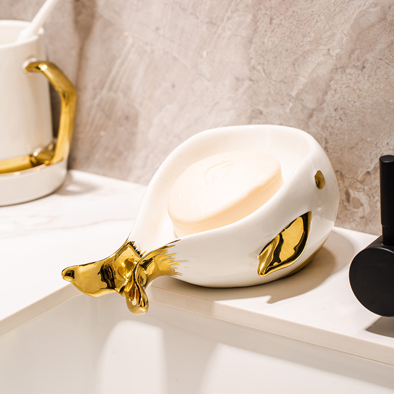 轻奢沥水肥皂盒架家用洗手台可爱香皂盒创意个性不积水高级网红款,家庭/个人清洁工具,皂盒,淘宝优惠券,粉丝福利购,淘宝优惠卷